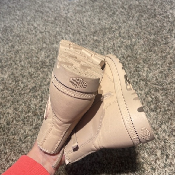 PALLADIUM FAUX FUR & LEATHER BOOTS - Picture 5 of 11